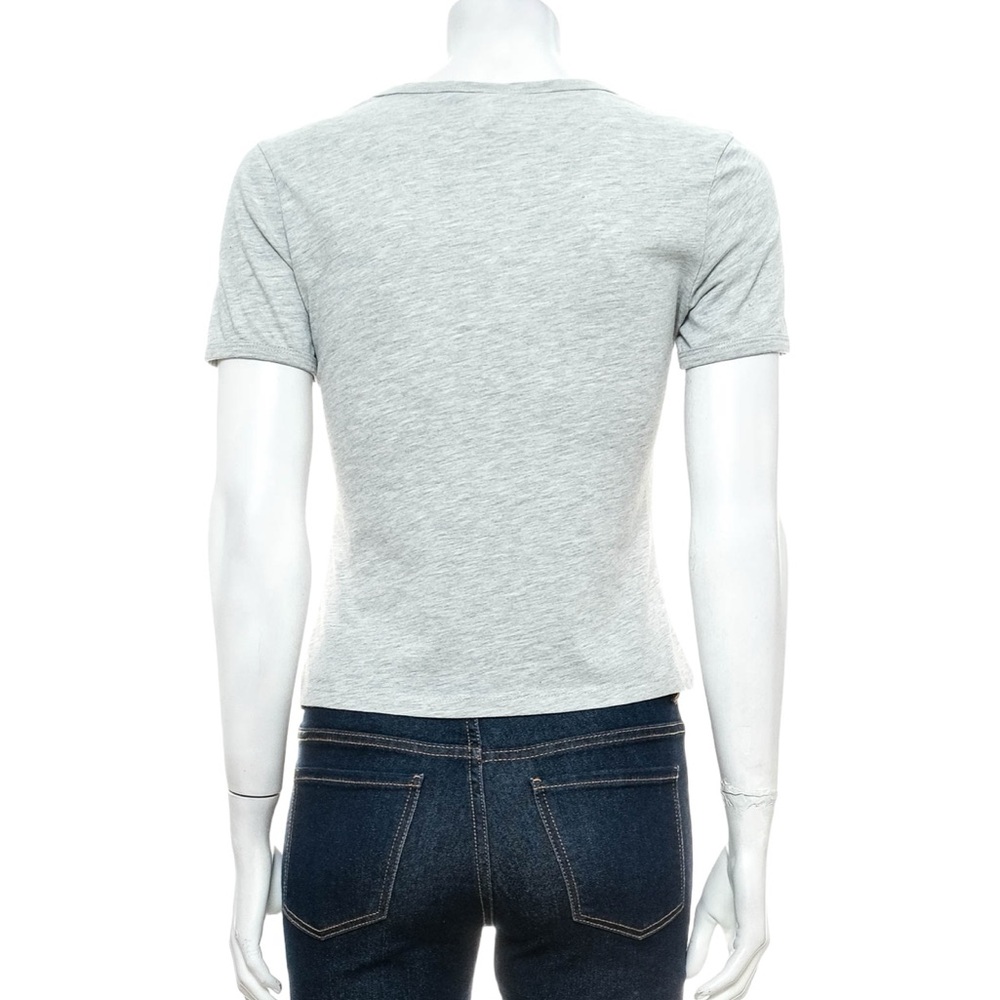 H&M Fitted T-shirt in soft cotton jersey with a printed design at front - Picture 3 of 10
